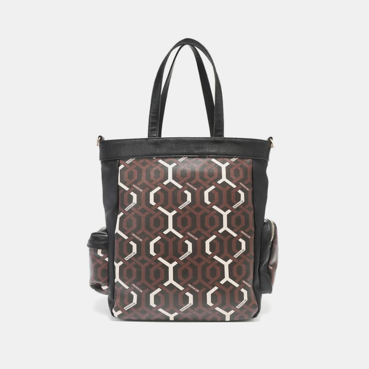 Nicole Lee geometric tote bag - Love Salve